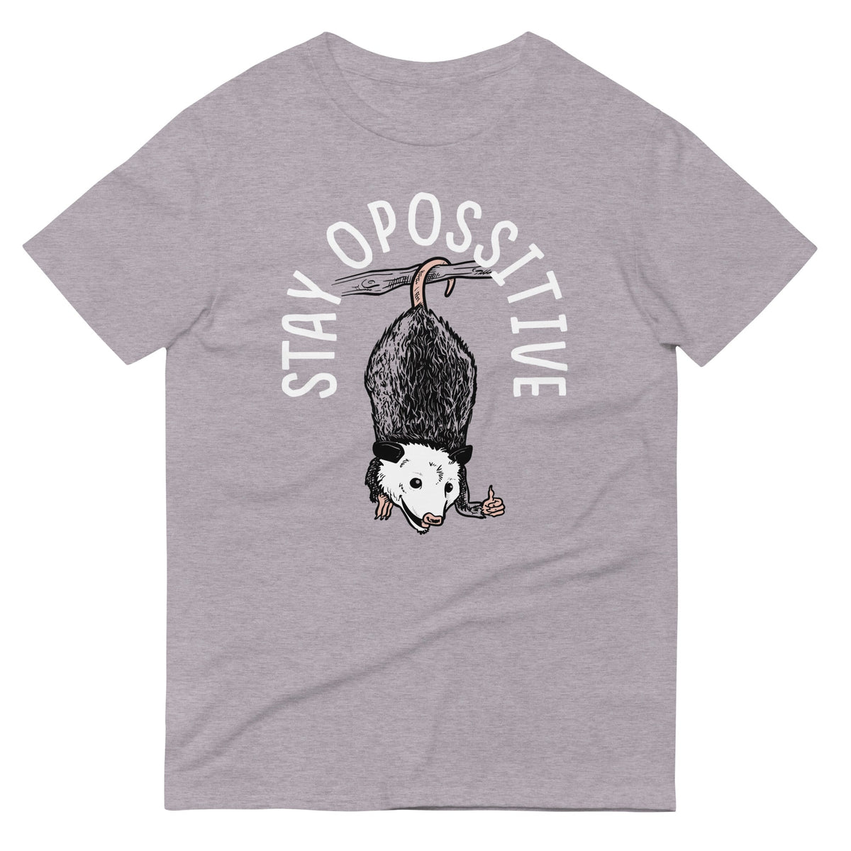 Stay Opossitive Men's Signature Tee