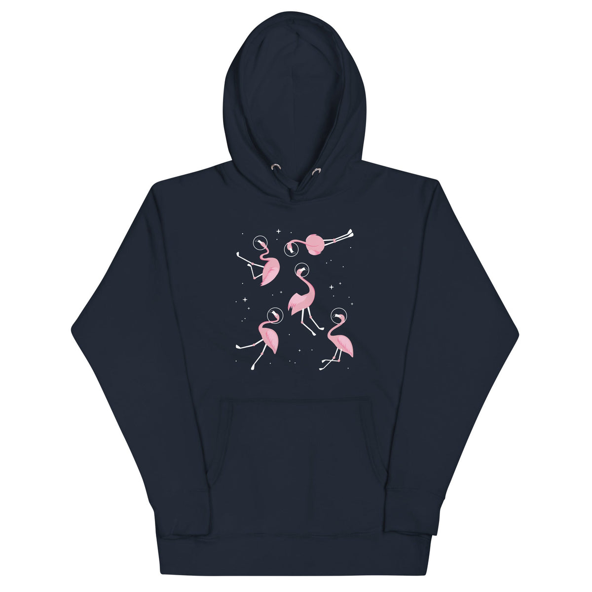 Flamingos In Space Unisex