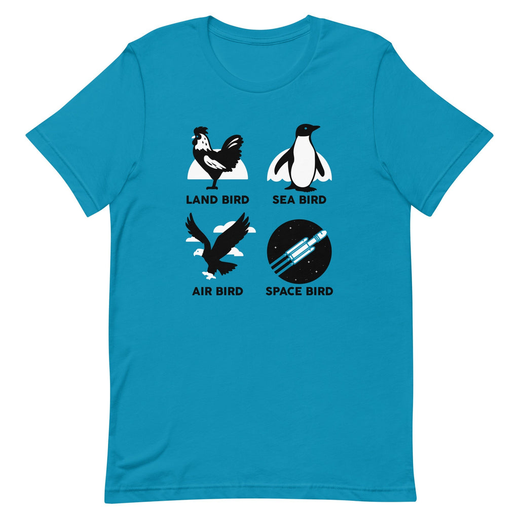 Types Of Birds Men's Signature Tee