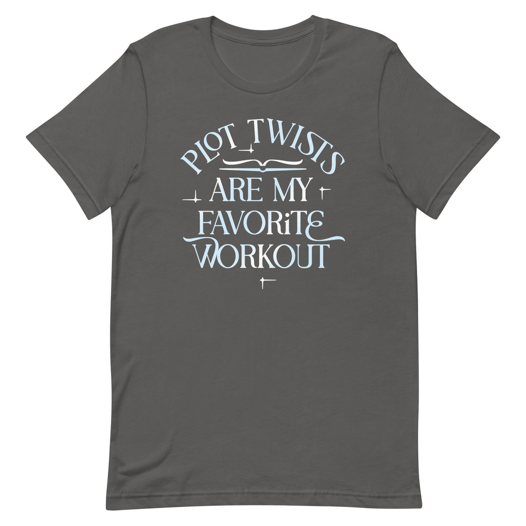 Plot Twists Are My Favorite Workout Men's Signature Tee