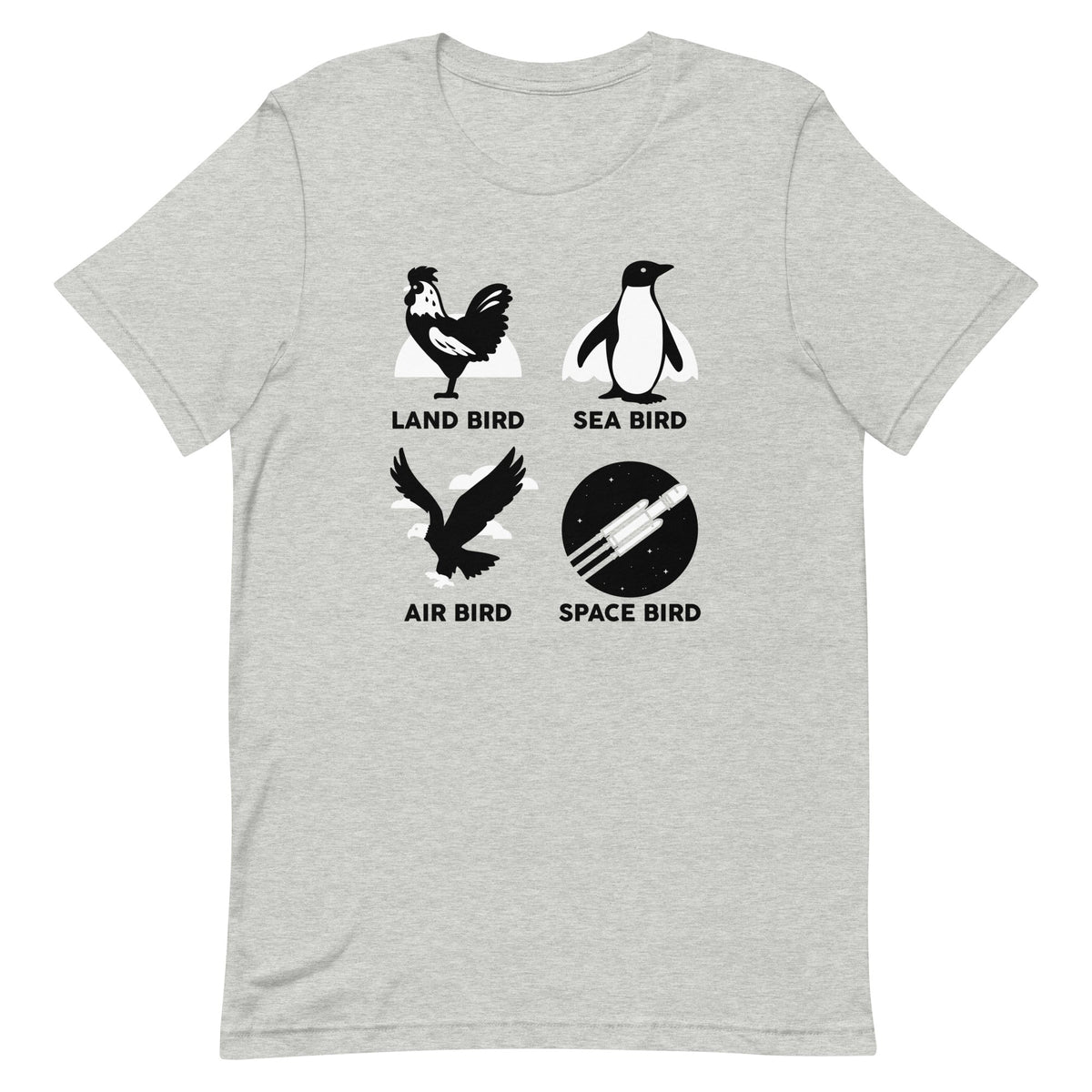 Types Of Birds Men's Signature Tee