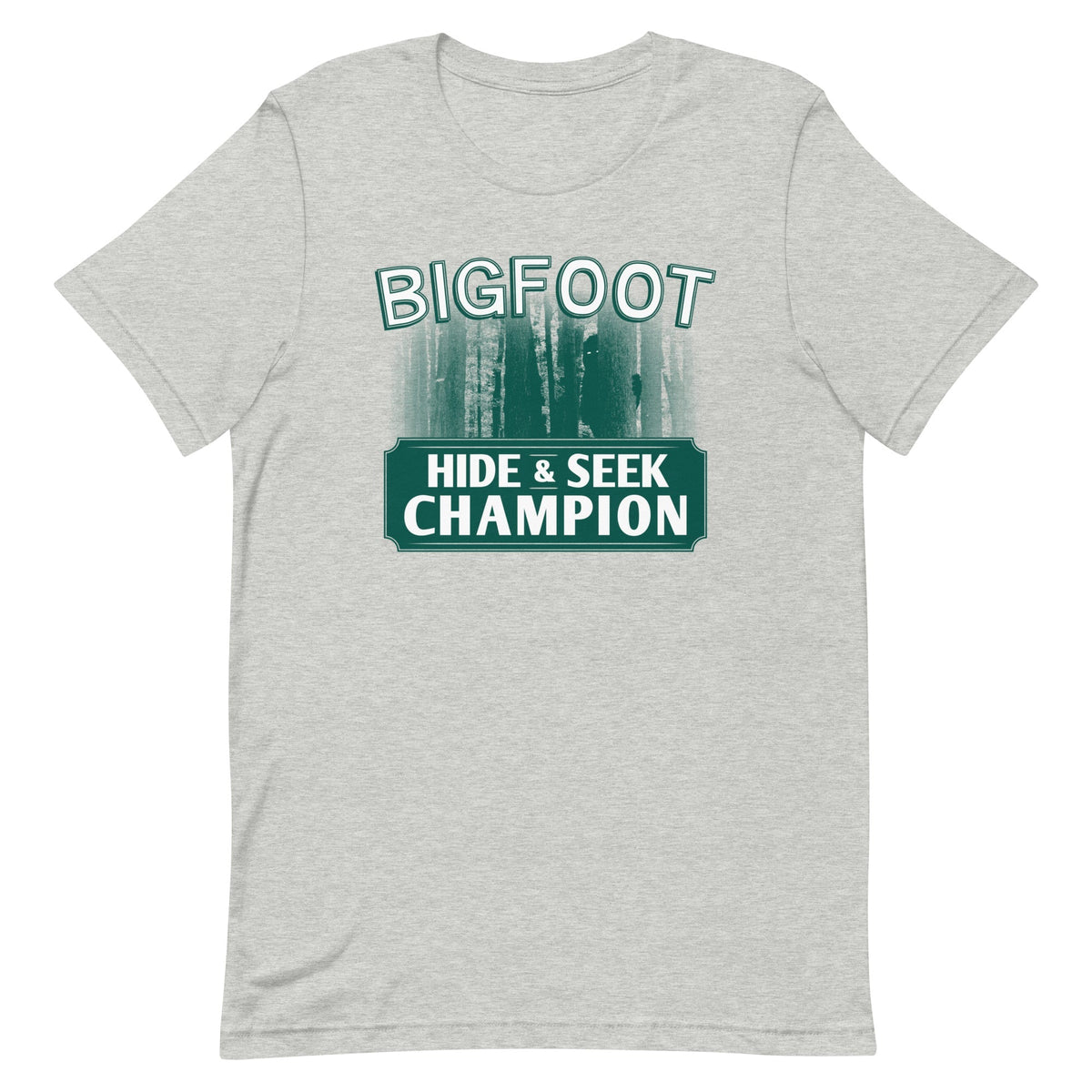 Bigfoot Hide And Seek Champion Men's Signature Tee