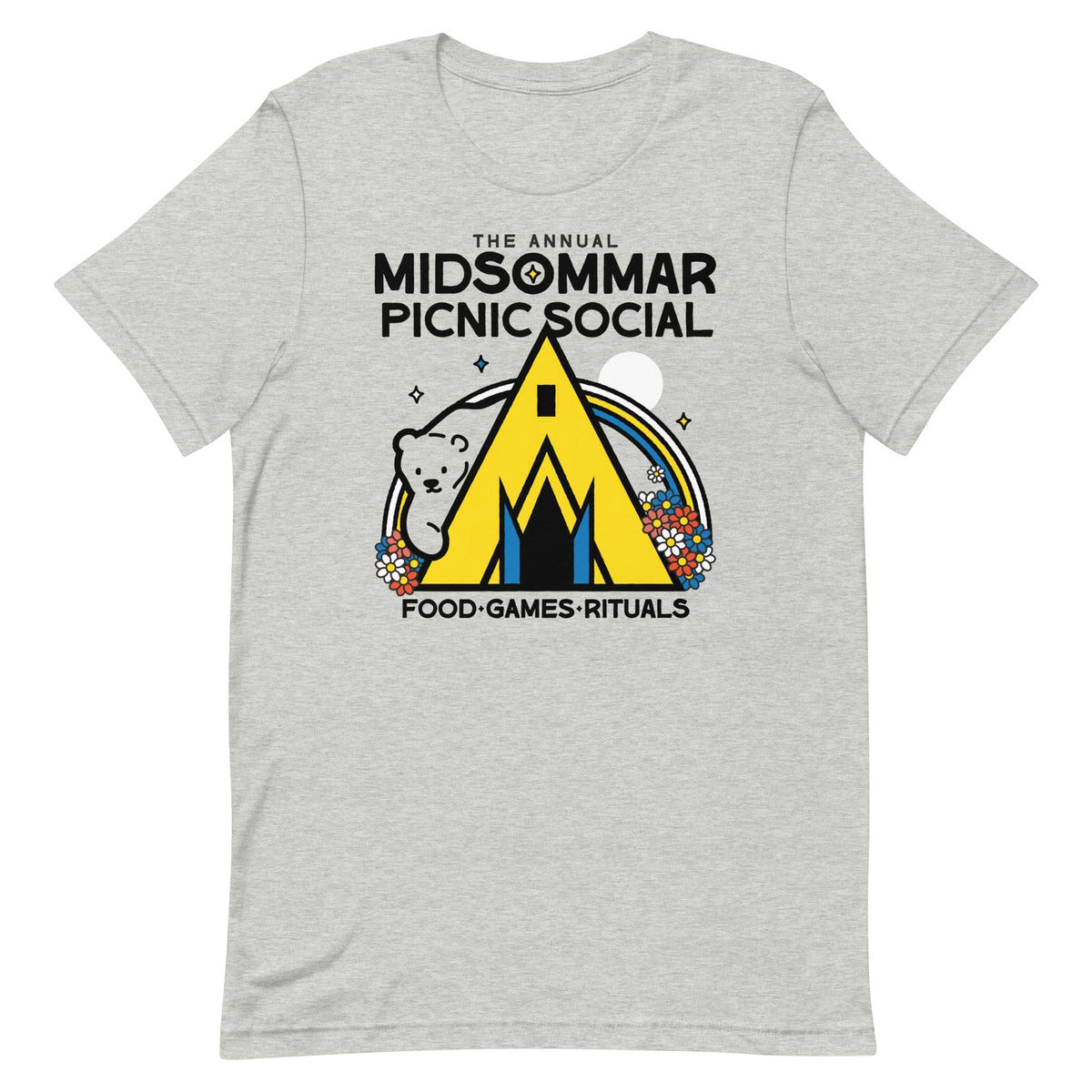 The Annual Midsommar Picnic Social Men's Signature Tee