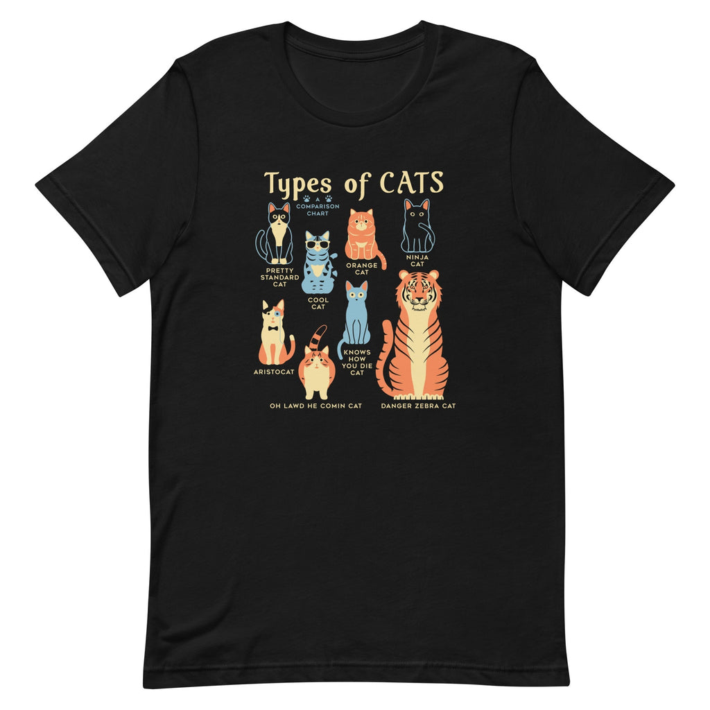 Types Of Cats Men's Signature Tee