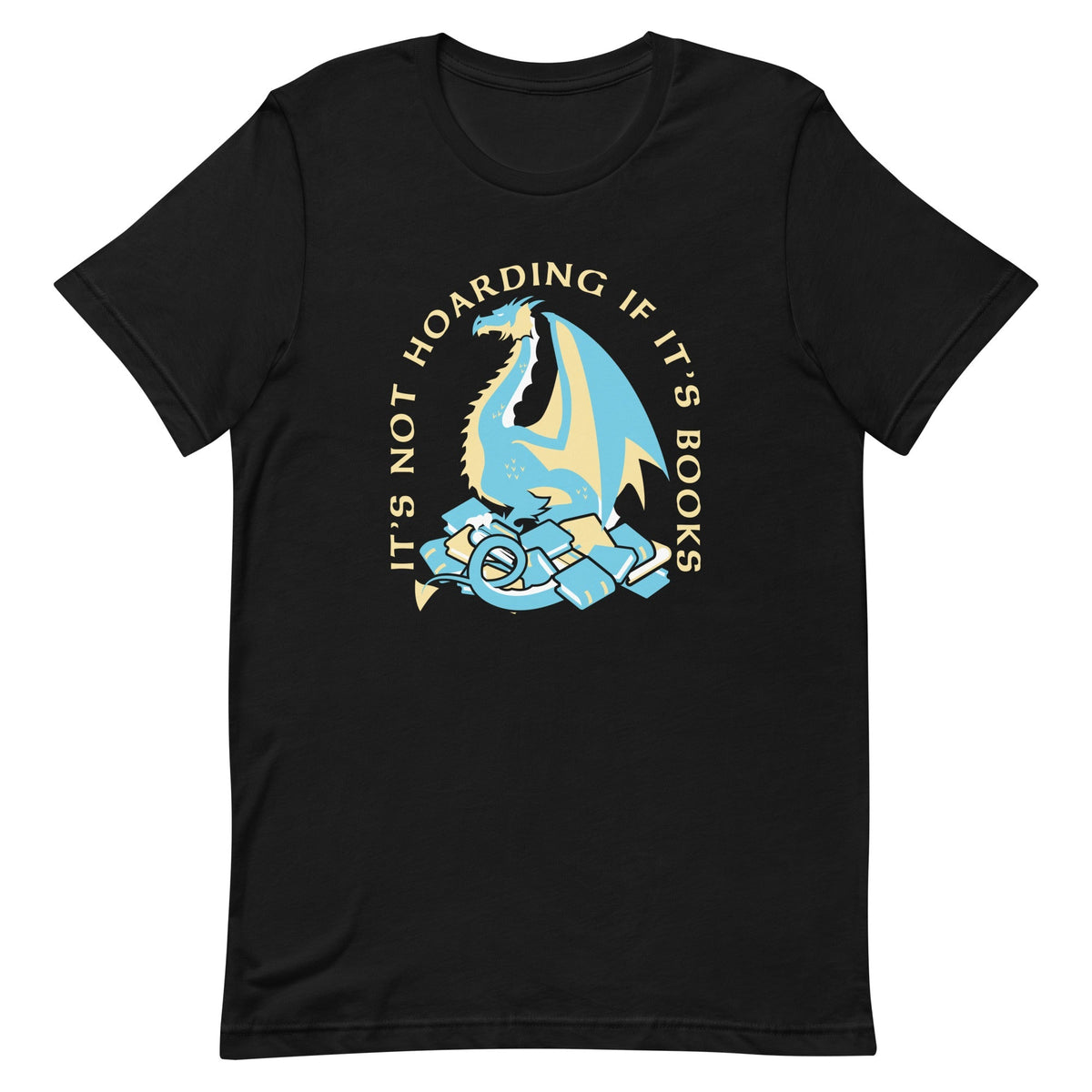 It's Not Hoarding If It's Books Men's Signature Tee