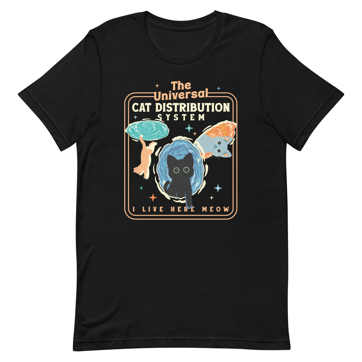 The Universal Cat Distribution System Men's Signature Tee