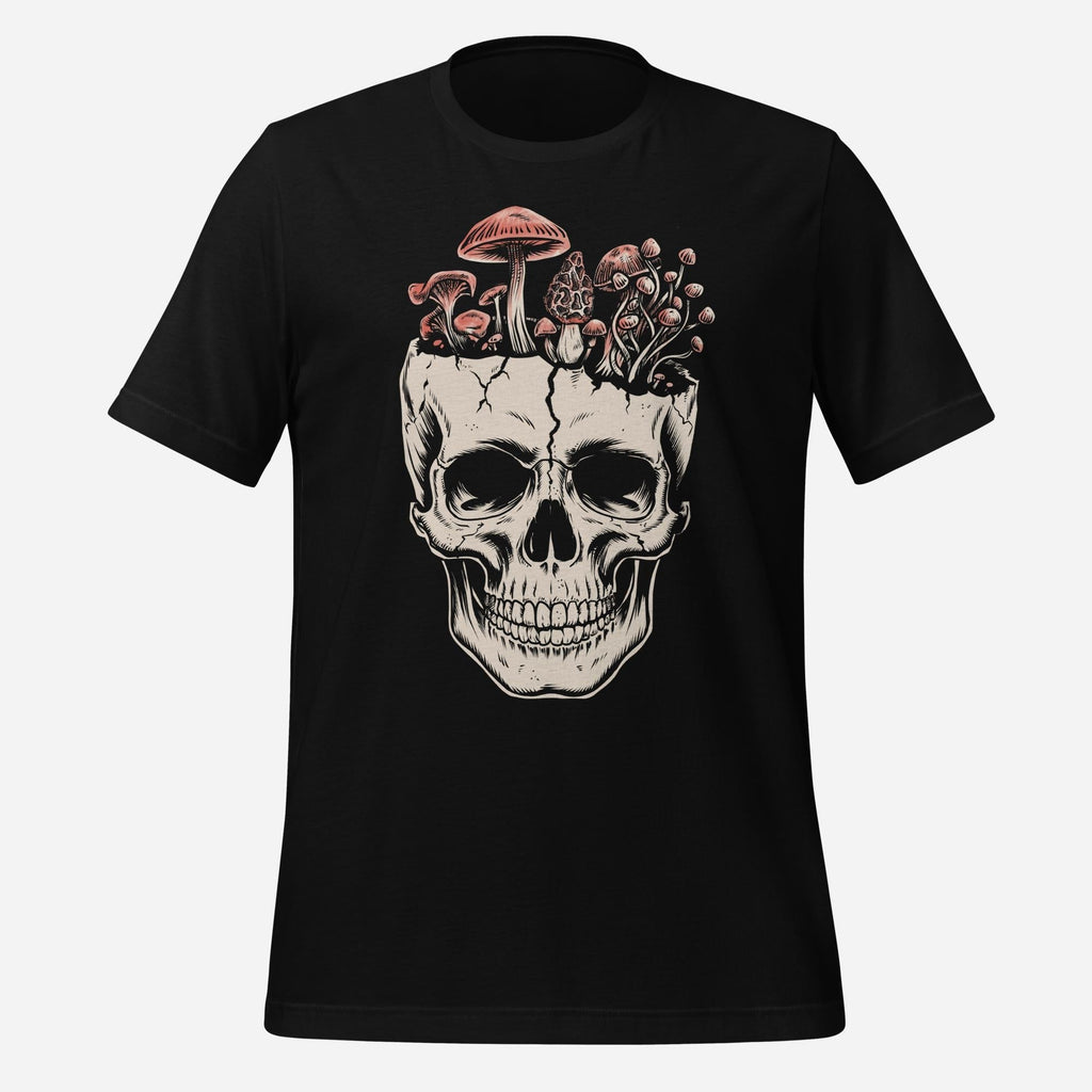 Mushroom Skull Unisex Tee