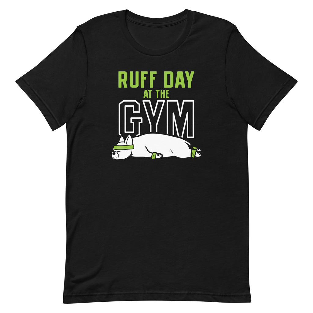 Ruff Day At The Gym Men's Signature Tee