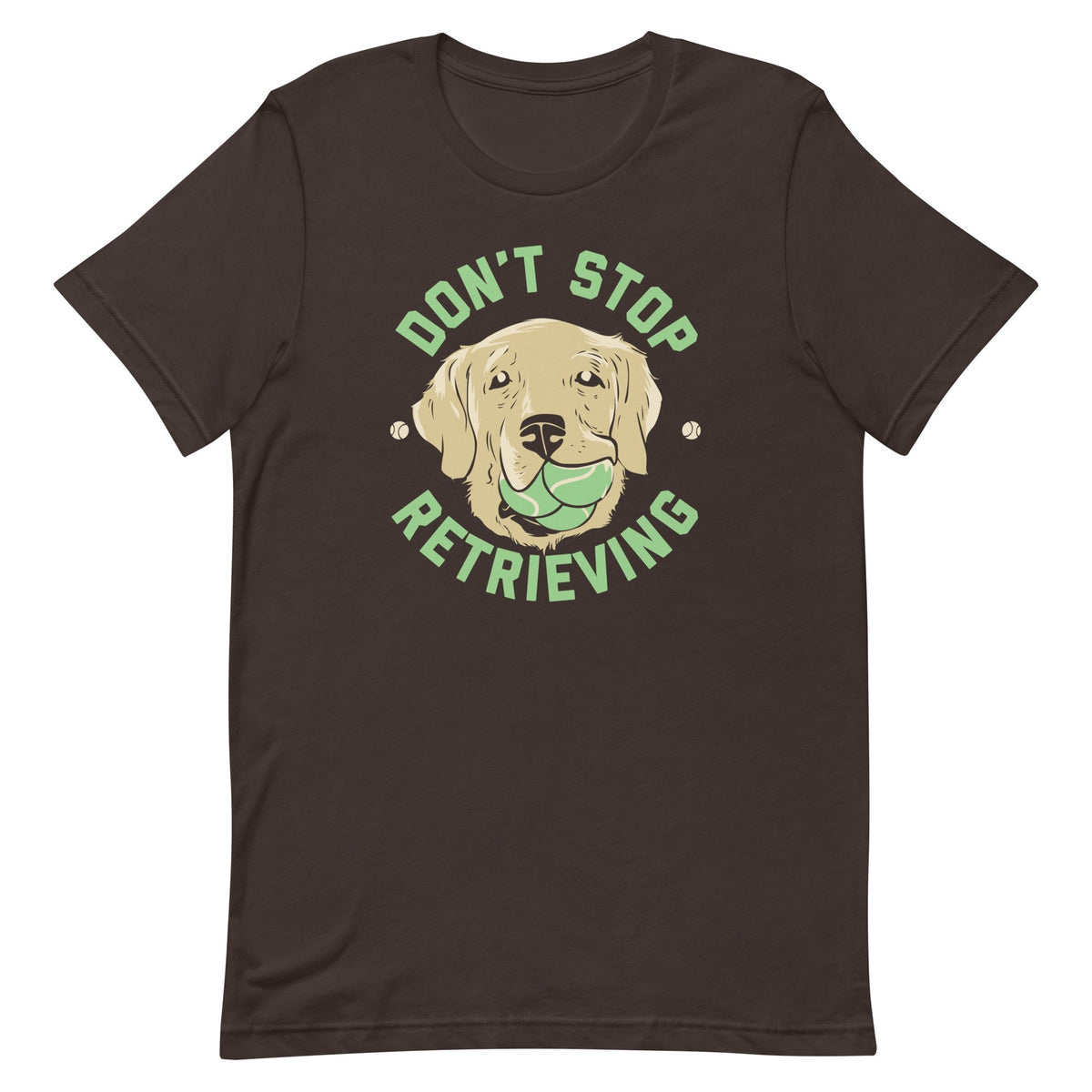 Don't Stop Retrieving Men's Signature Tee
