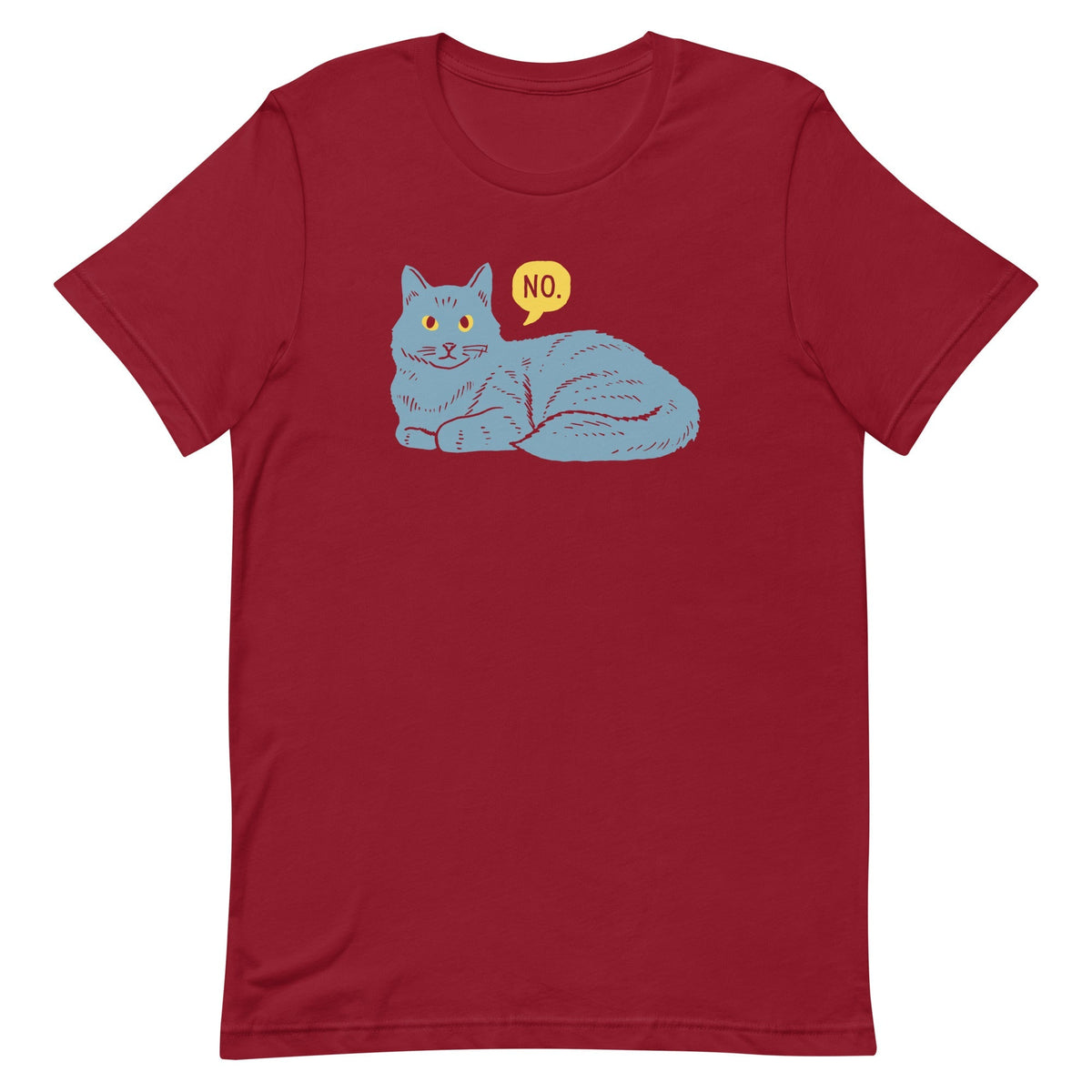 No Cat Men's Signature Tee