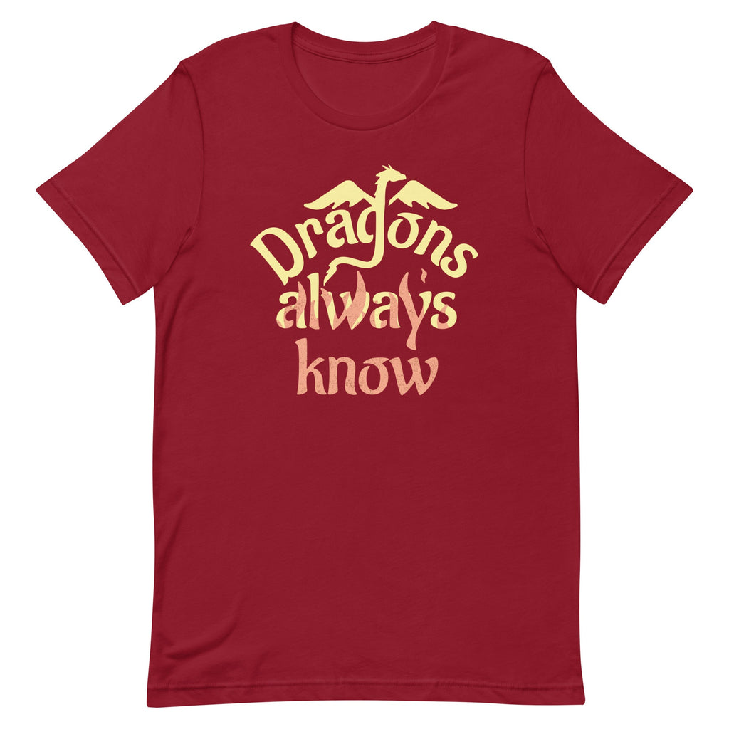 Dragons Always Know Men's Signature Tee