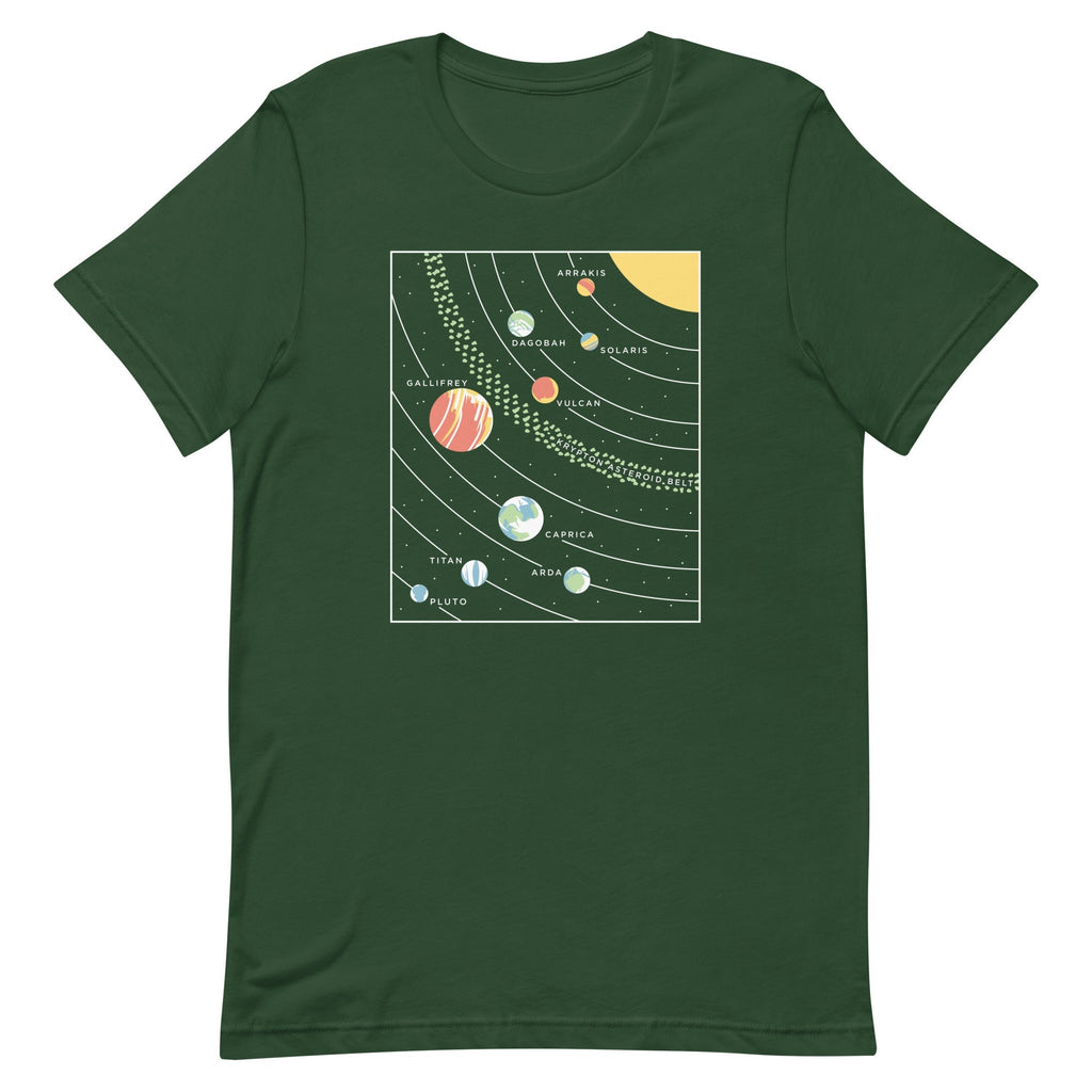 9 Planets Men's Signature Tee