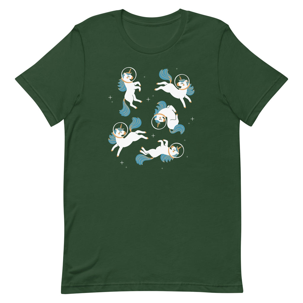 Unicorns In Space Men's Signature Tee