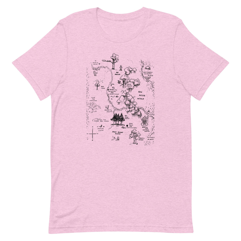 100 Acre Map Men's Signature Tee