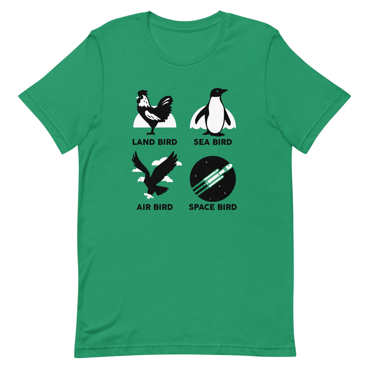 Types Of Birds Men's Signature Tee