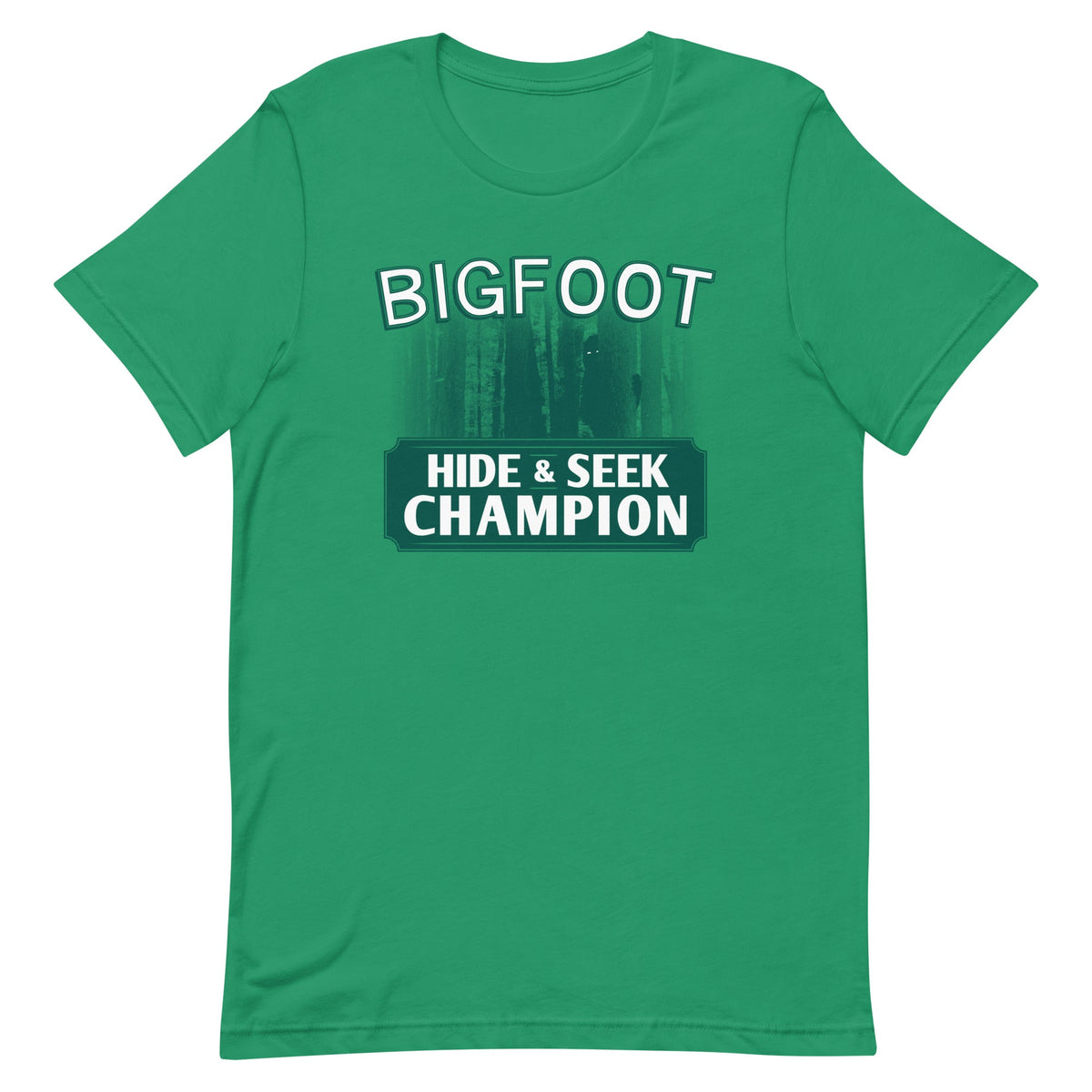 Bigfoot Hide And Seek Champion Men's Signature Tee