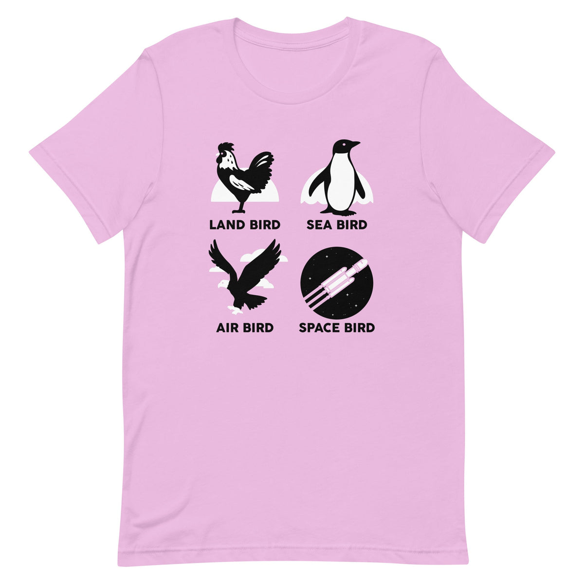 Types Of Birds Men's Signature Tee