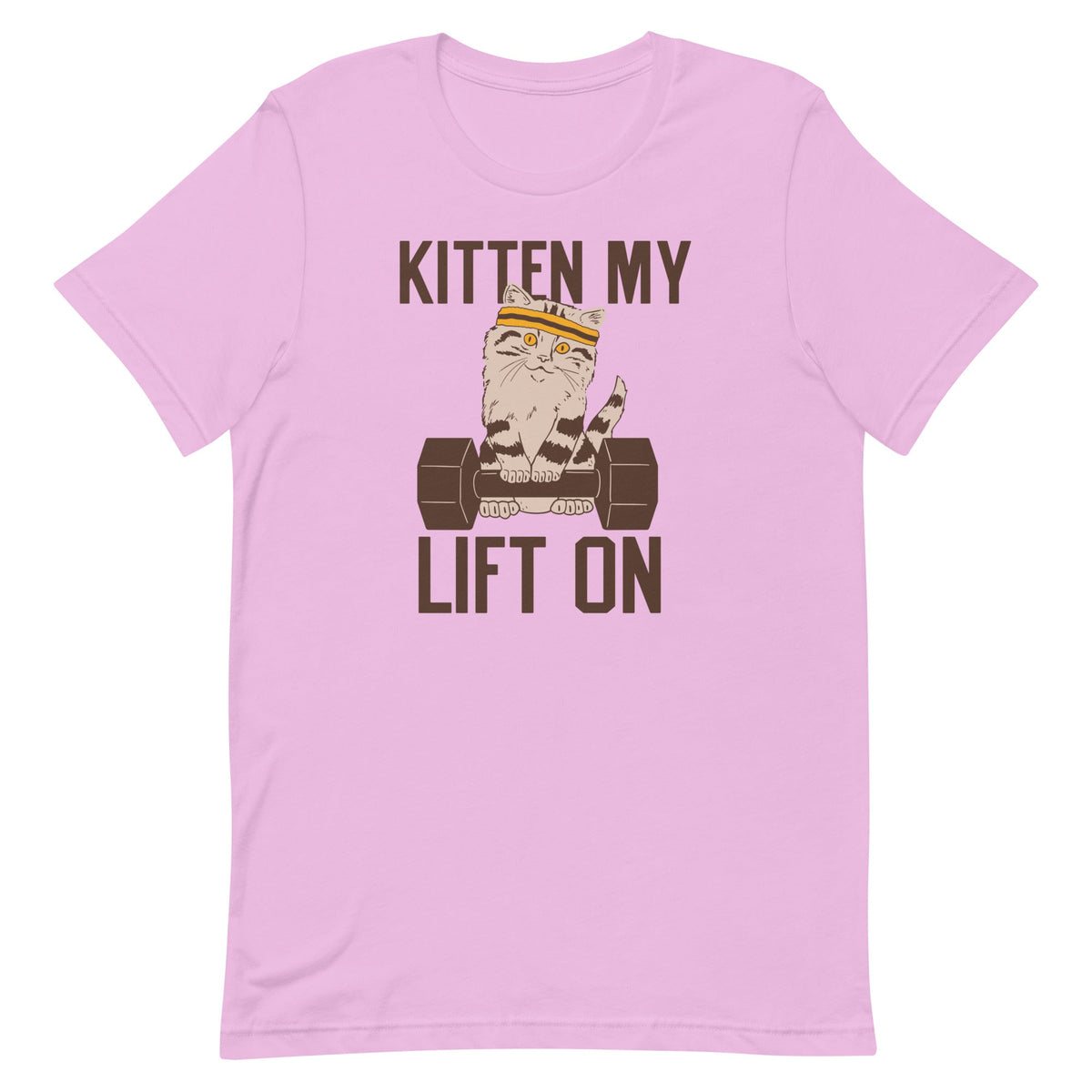 Kitten My Lift On Men's Signature Tee