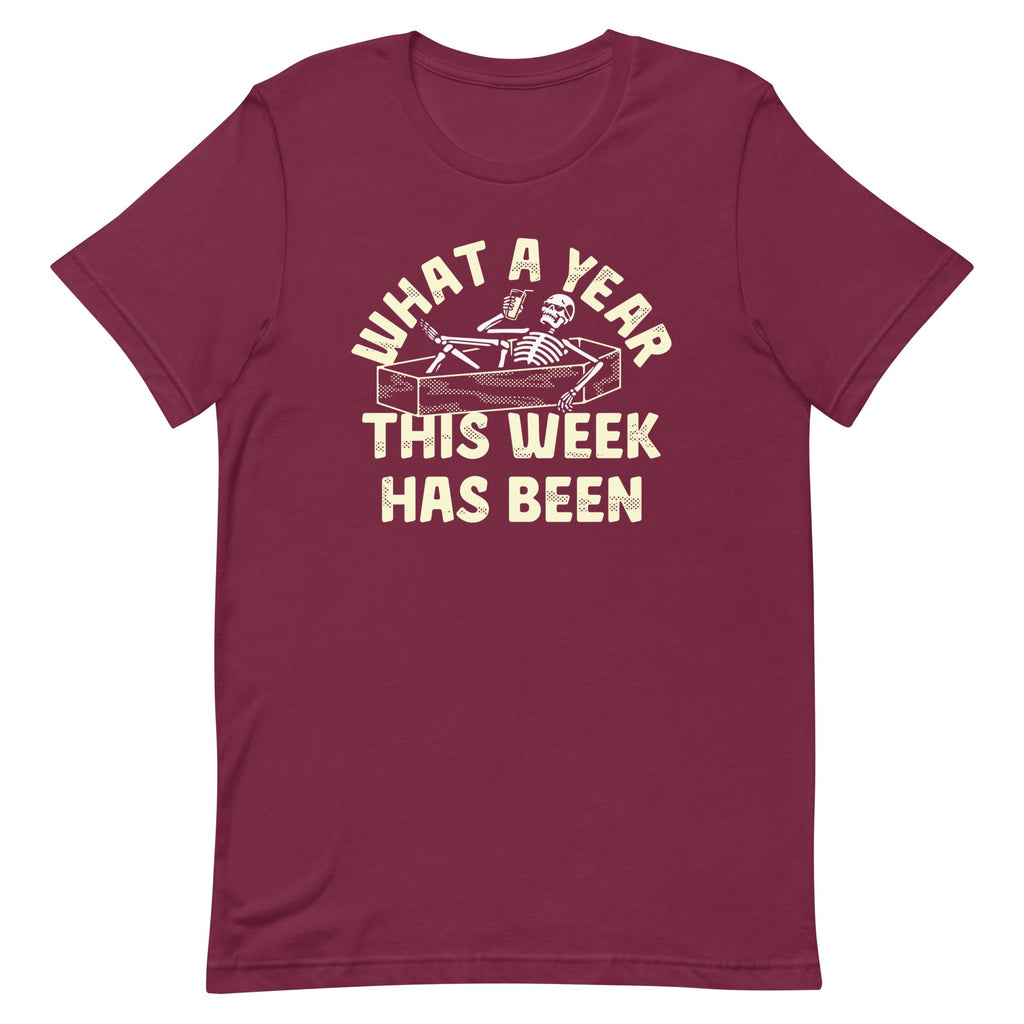 What A Year This Week Has Been Men's Signature Tee