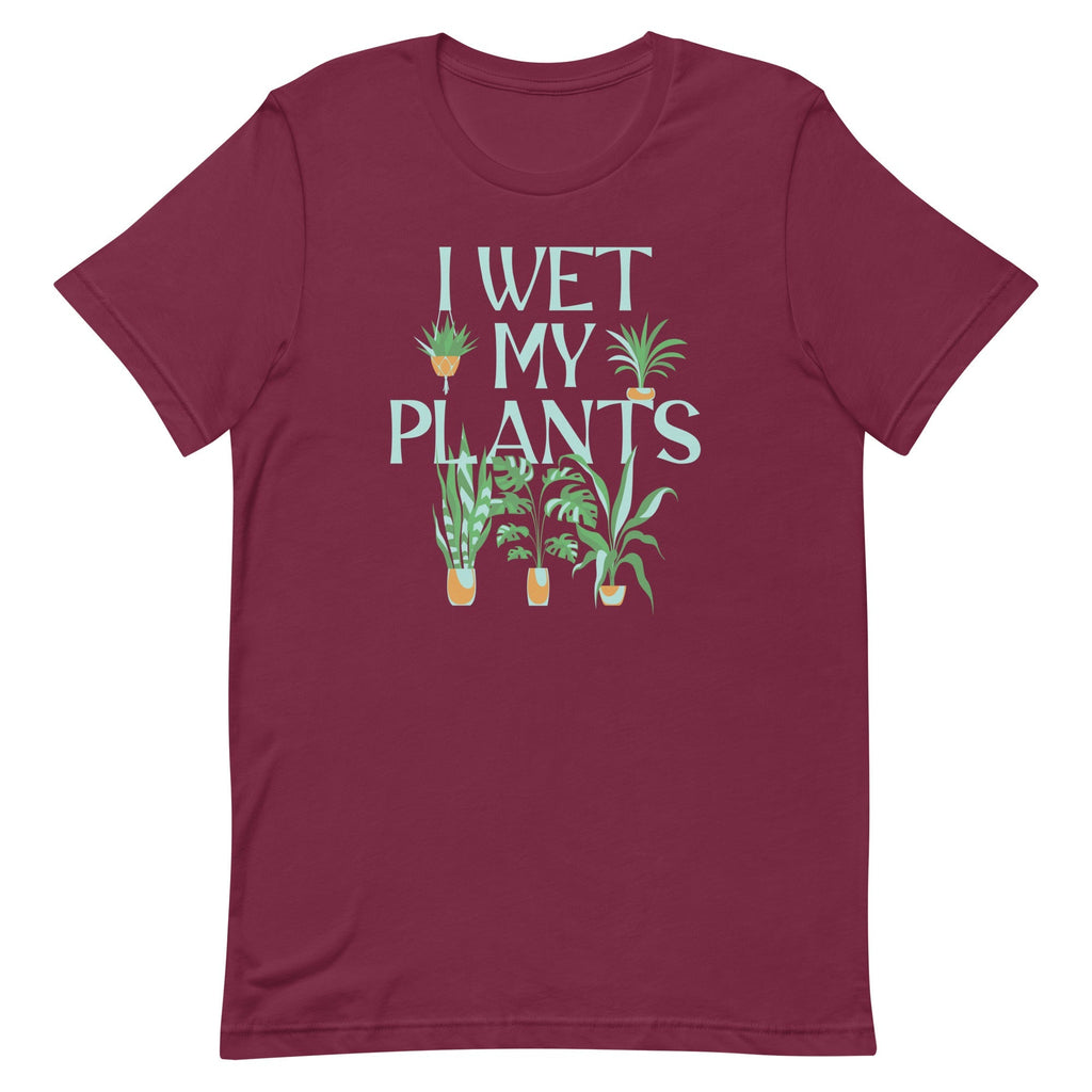 I Wet My Plants Men's Signature Tee