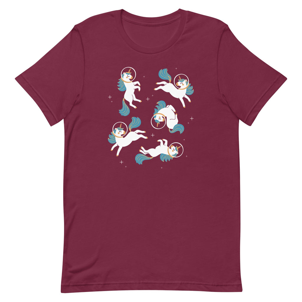Unicorns In Space Men's Signature Tee