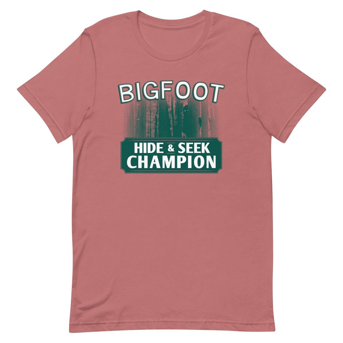 Bigfoot Hide And Seek Champion Men's Signature Tee