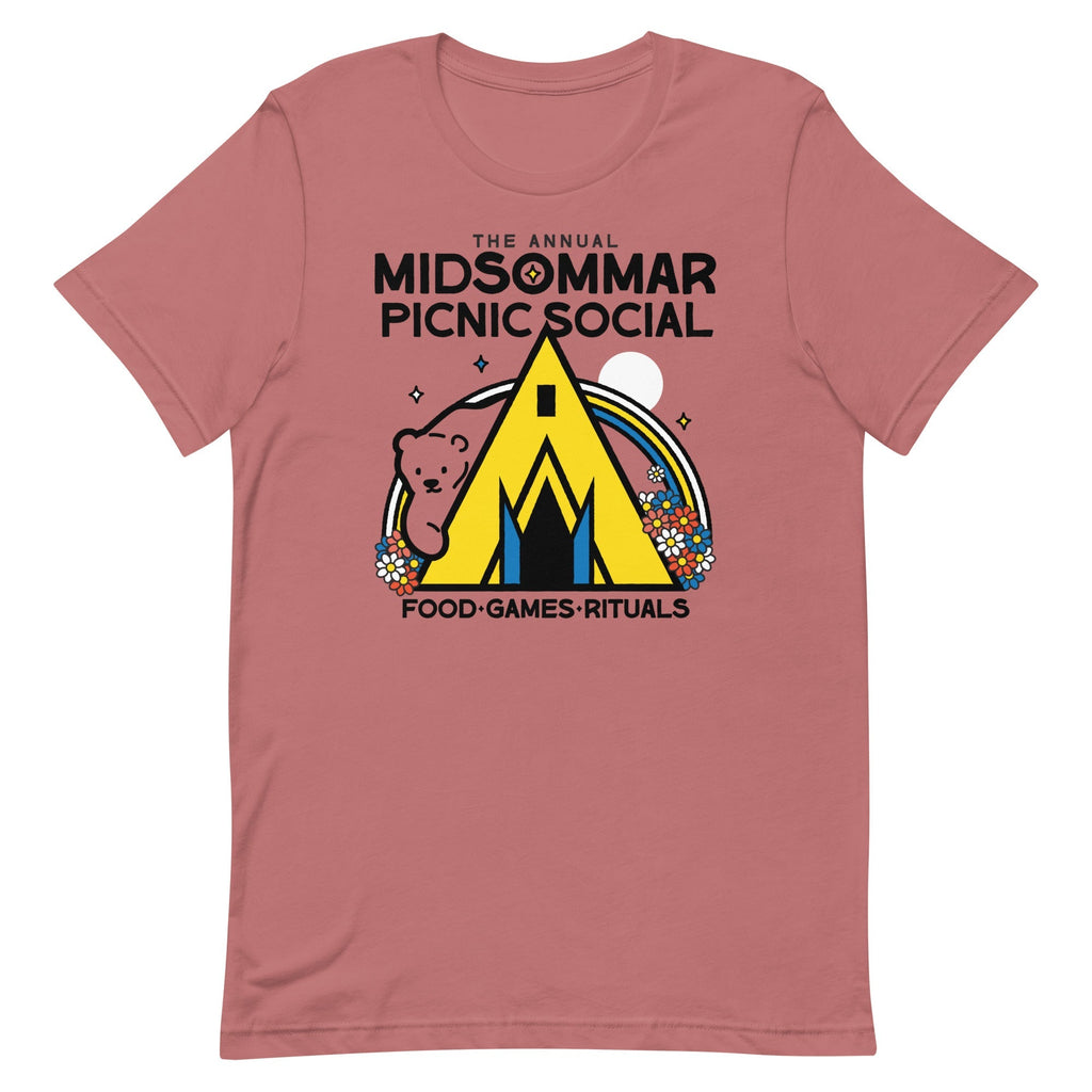 The Annual Midsommar Picnic Social Men's Signature Tee