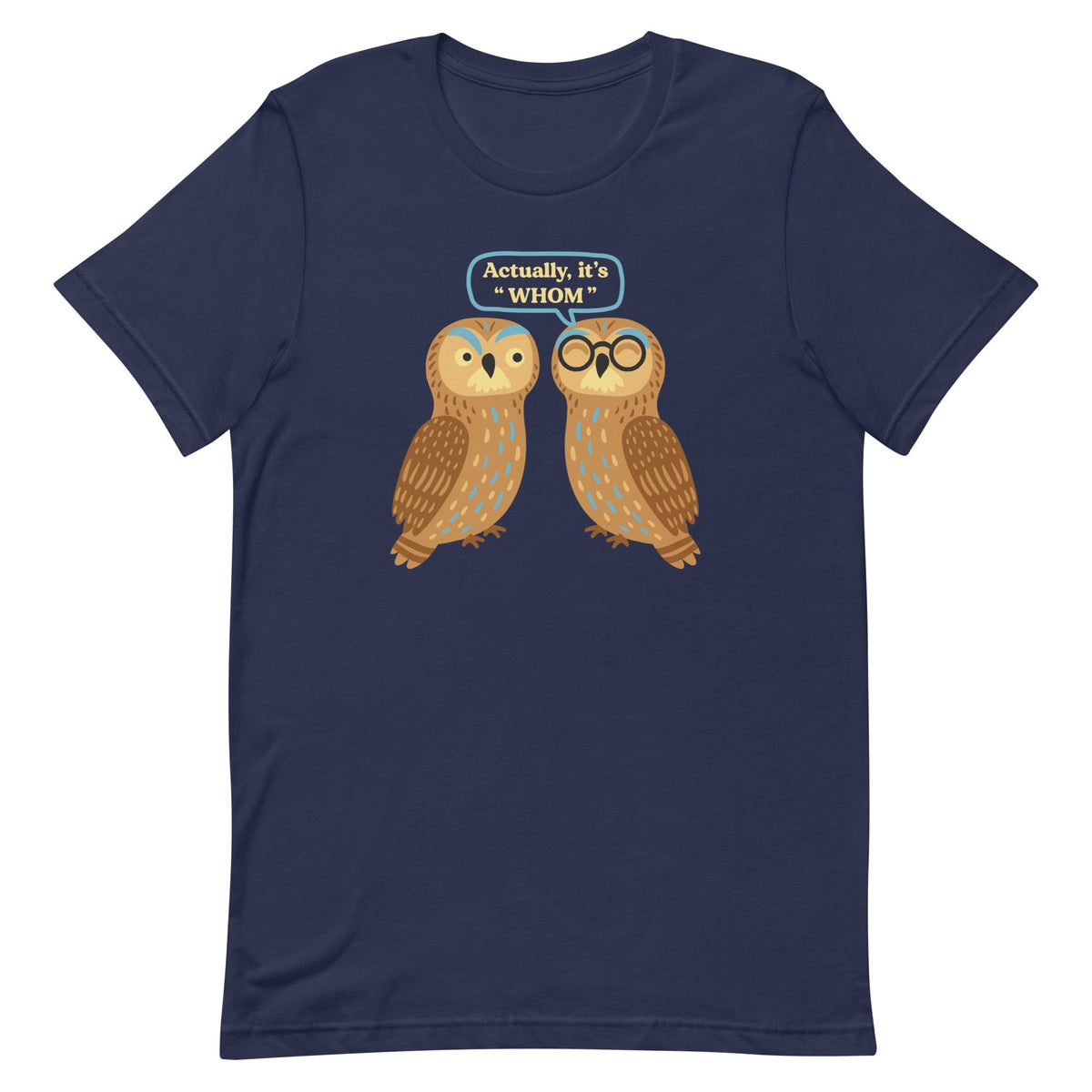Actually, It's Whom Men's Signature Tee