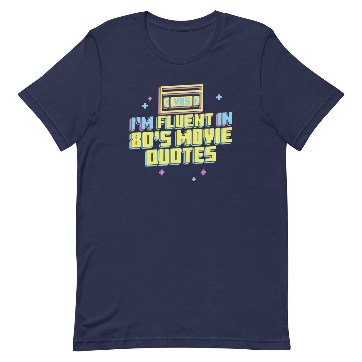 I'm Fluent In 80's Movie Quotes Men's Signature Tee