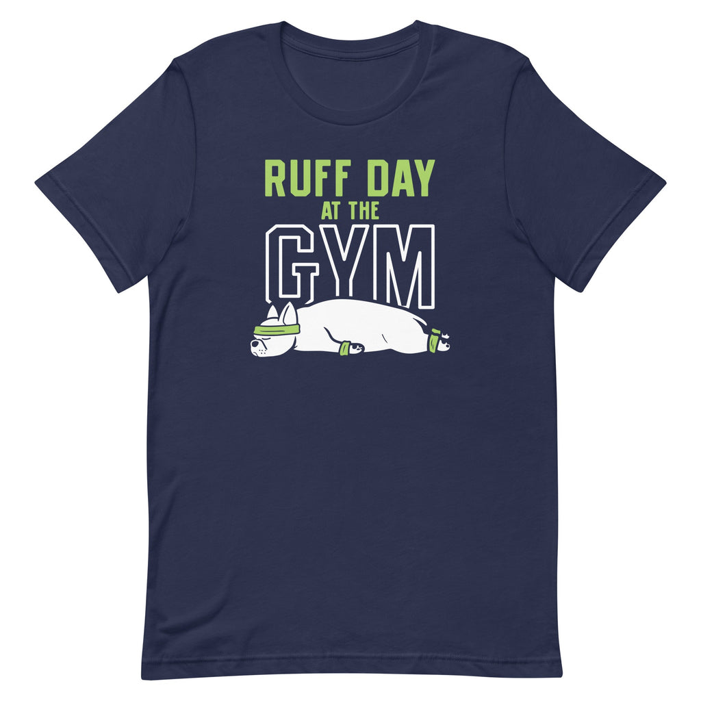 Ruff Day At The Gym Men's Signature Tee