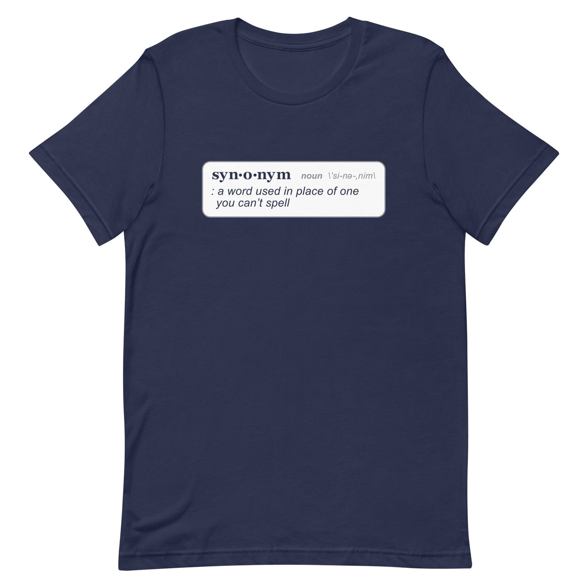 Synonym Definition Men's Signature Tee