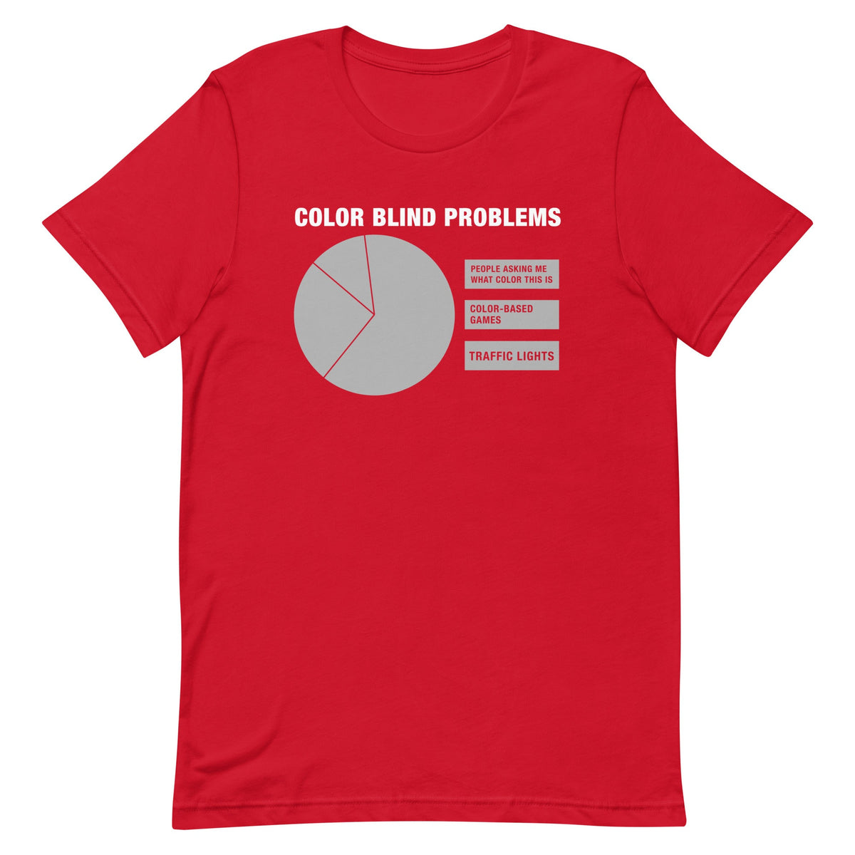 Color Blind Problems Men's Signature Tee