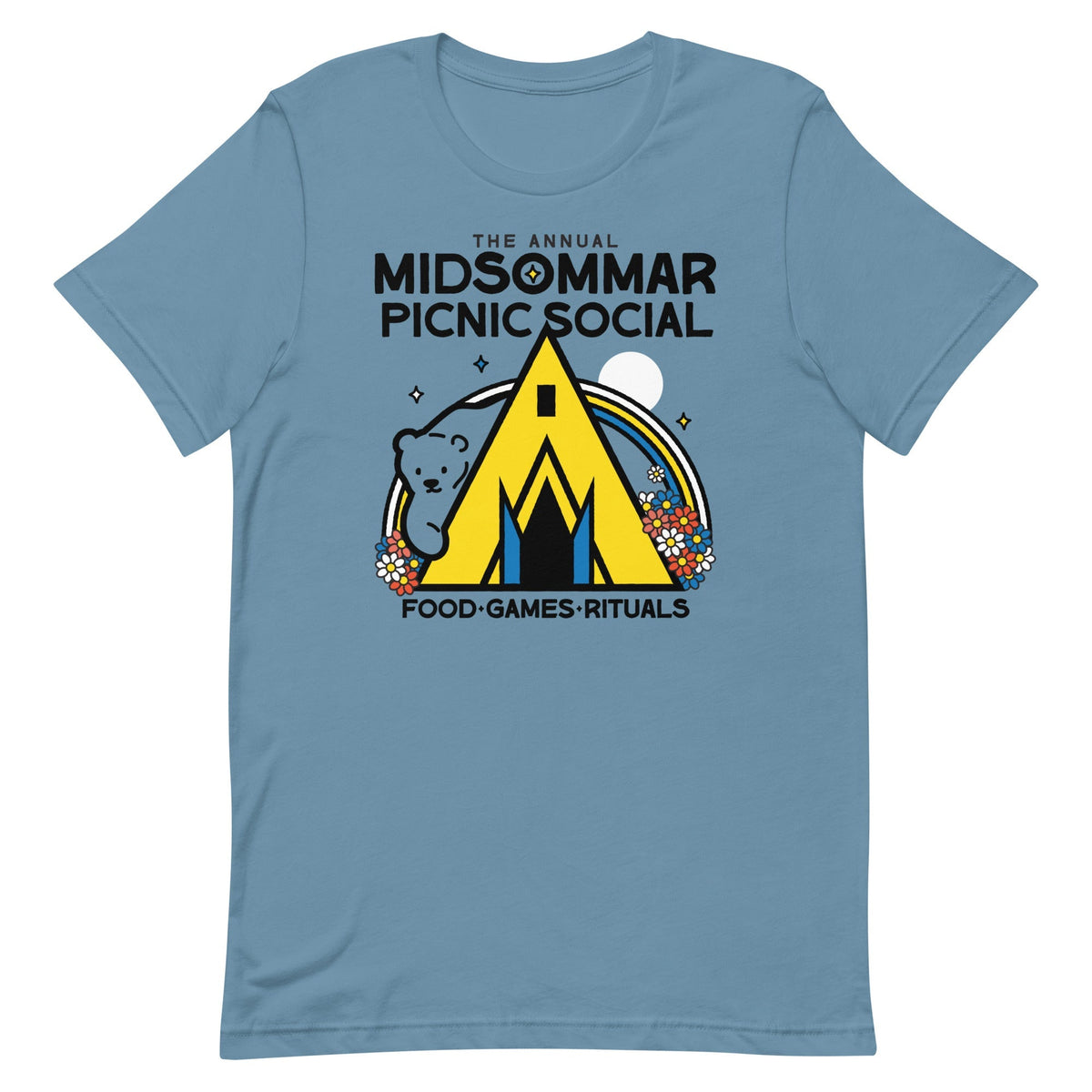The Annual Midsommar Picnic Social Men's Signature Tee