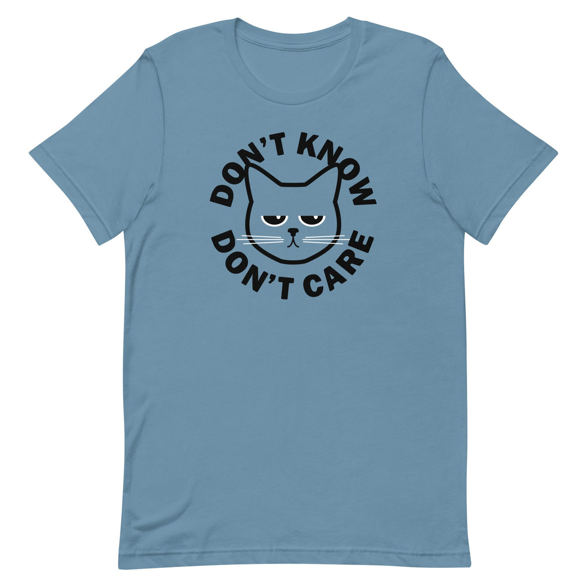 Don't Know Don't Care Men's Signature Tee