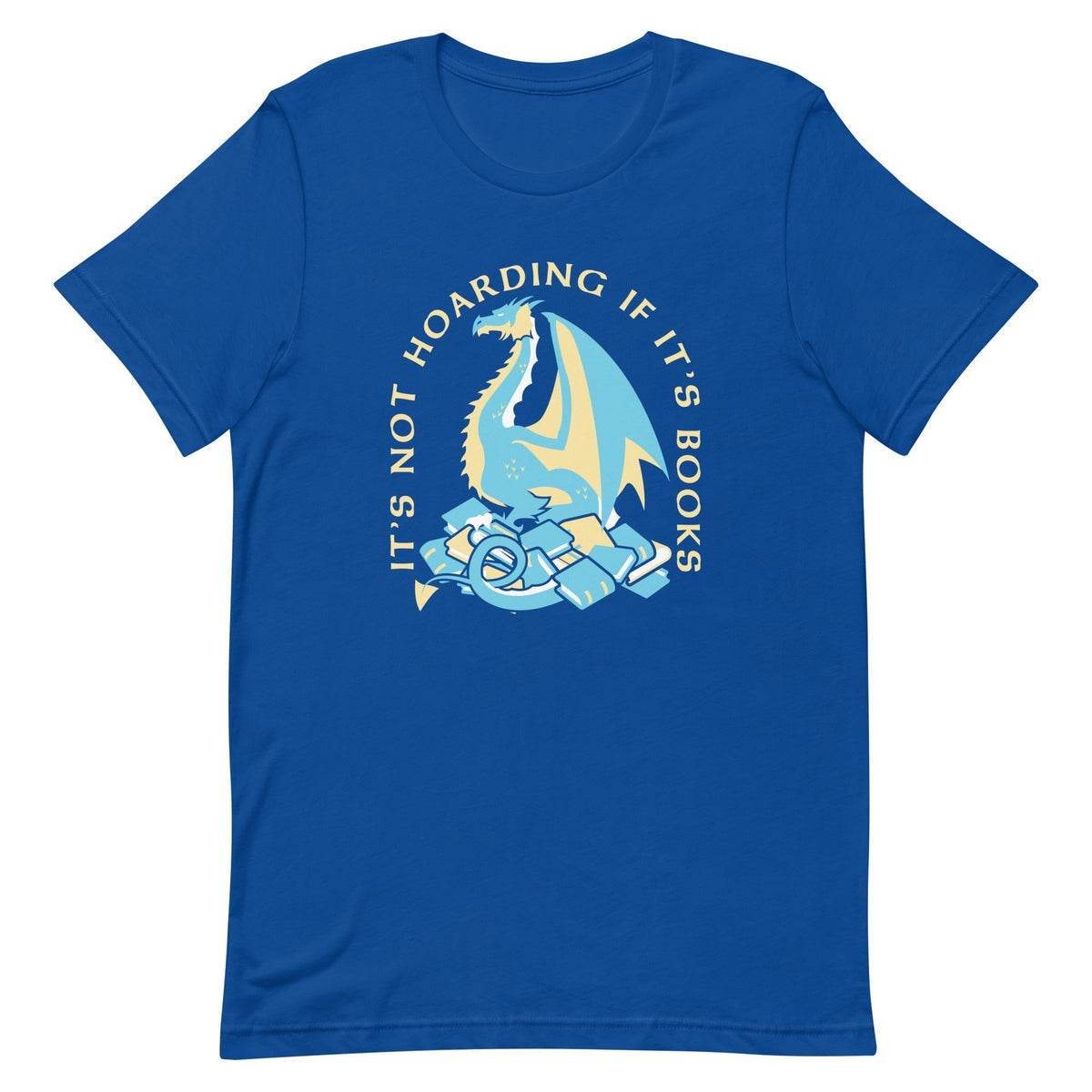 It's Not Hoarding If It's Books Men's Signature Tee