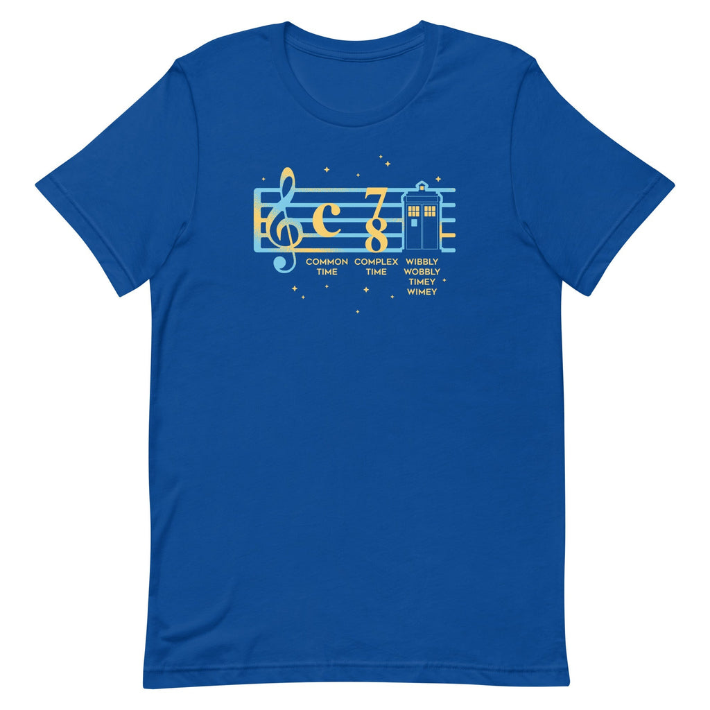 Wibbly Wobbly Timey Wimey Men's Signature Tee