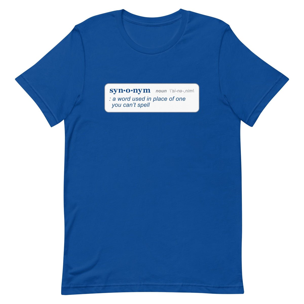 Synonym Definition Men's Signature Tee