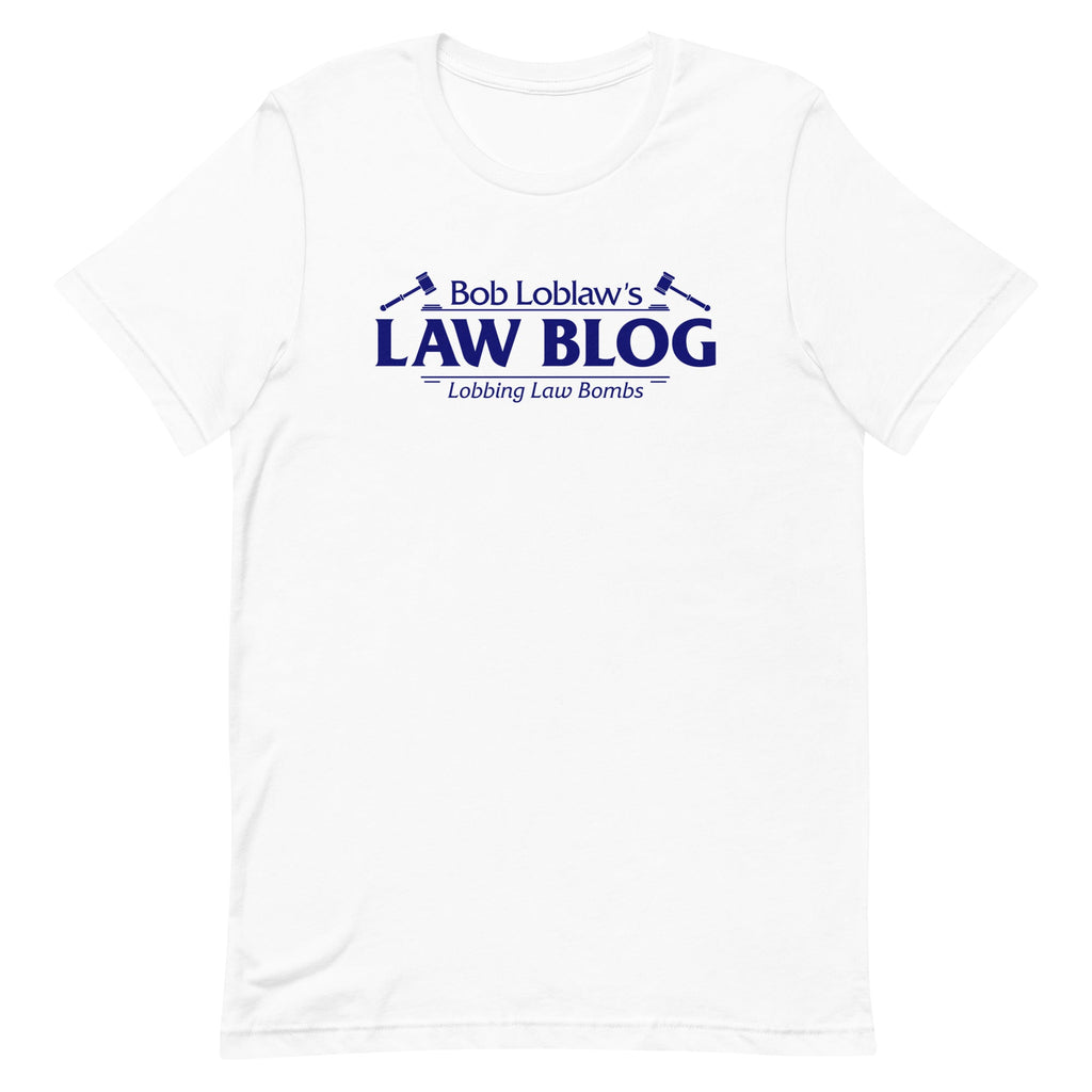 Bob Loblaw's Law Blog Men's Signature Tee