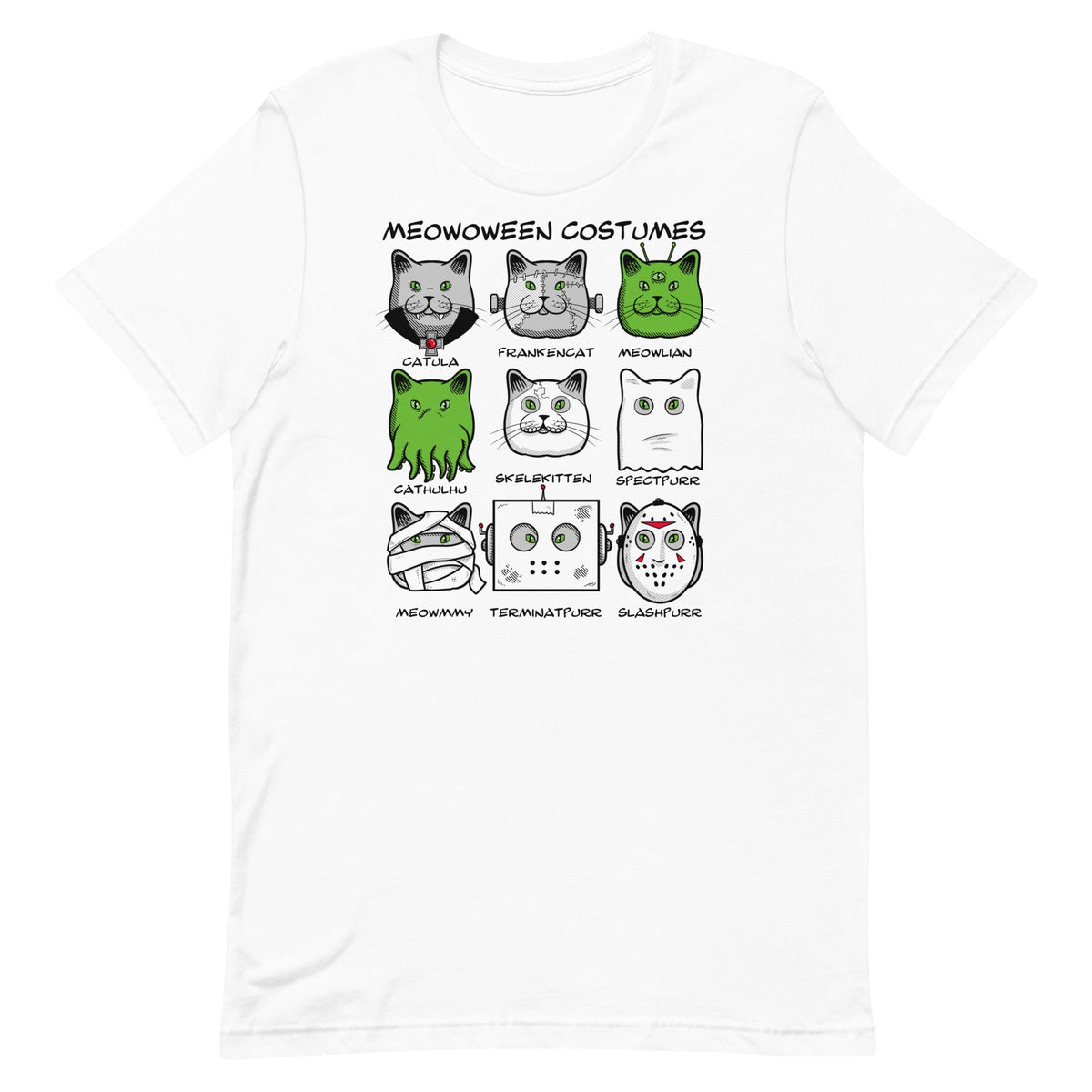 Meowoween Costumes Men's Signature Tee