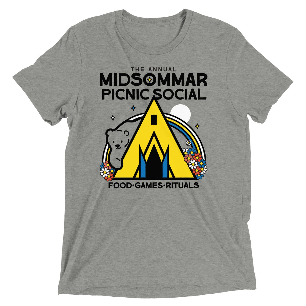 The Annual Midsommar Picnic Social Men's Tri-Blend Tee