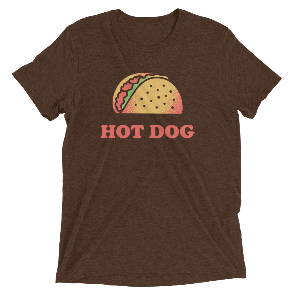 Taco Is A Hotdog Men's Tri-Blend Tee