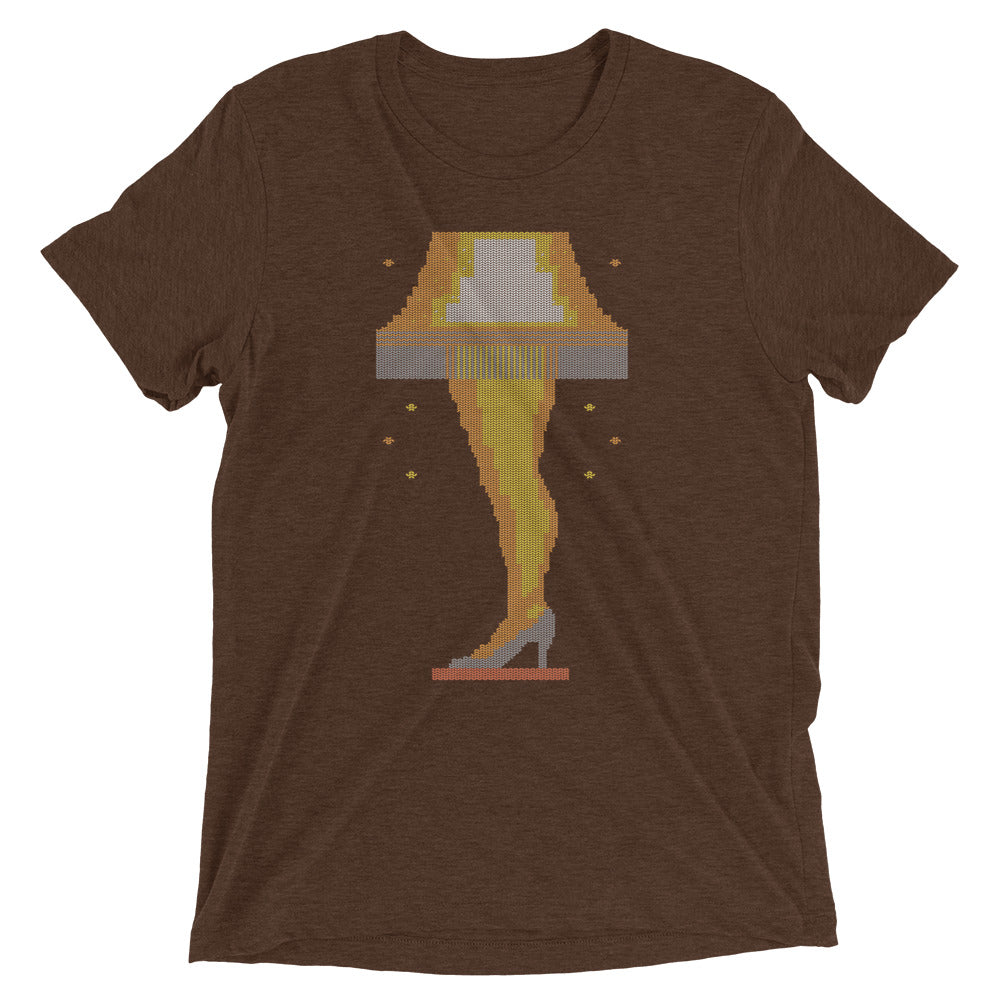 Leg Lamp Sweater Men's Tri-Blend Tee