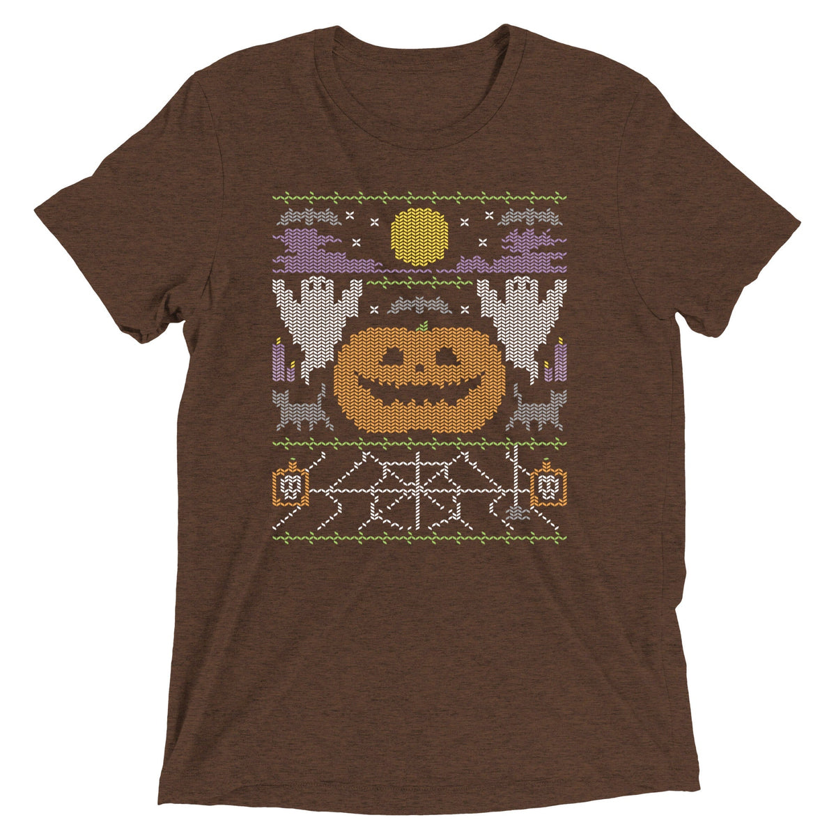 Ugly Halloween Sweater Men's Tri-Blend Tee