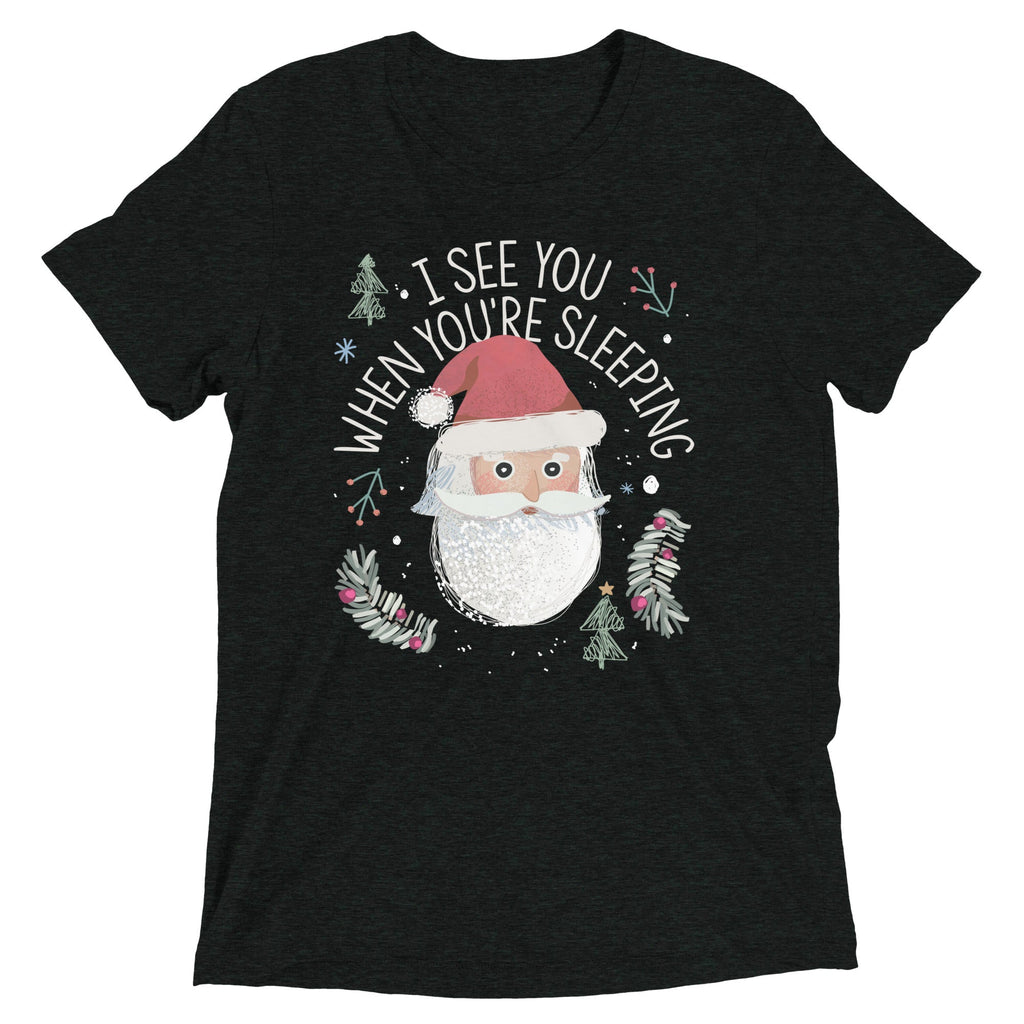 I See You When You're Sleeping Men's Tri-Blend Tee