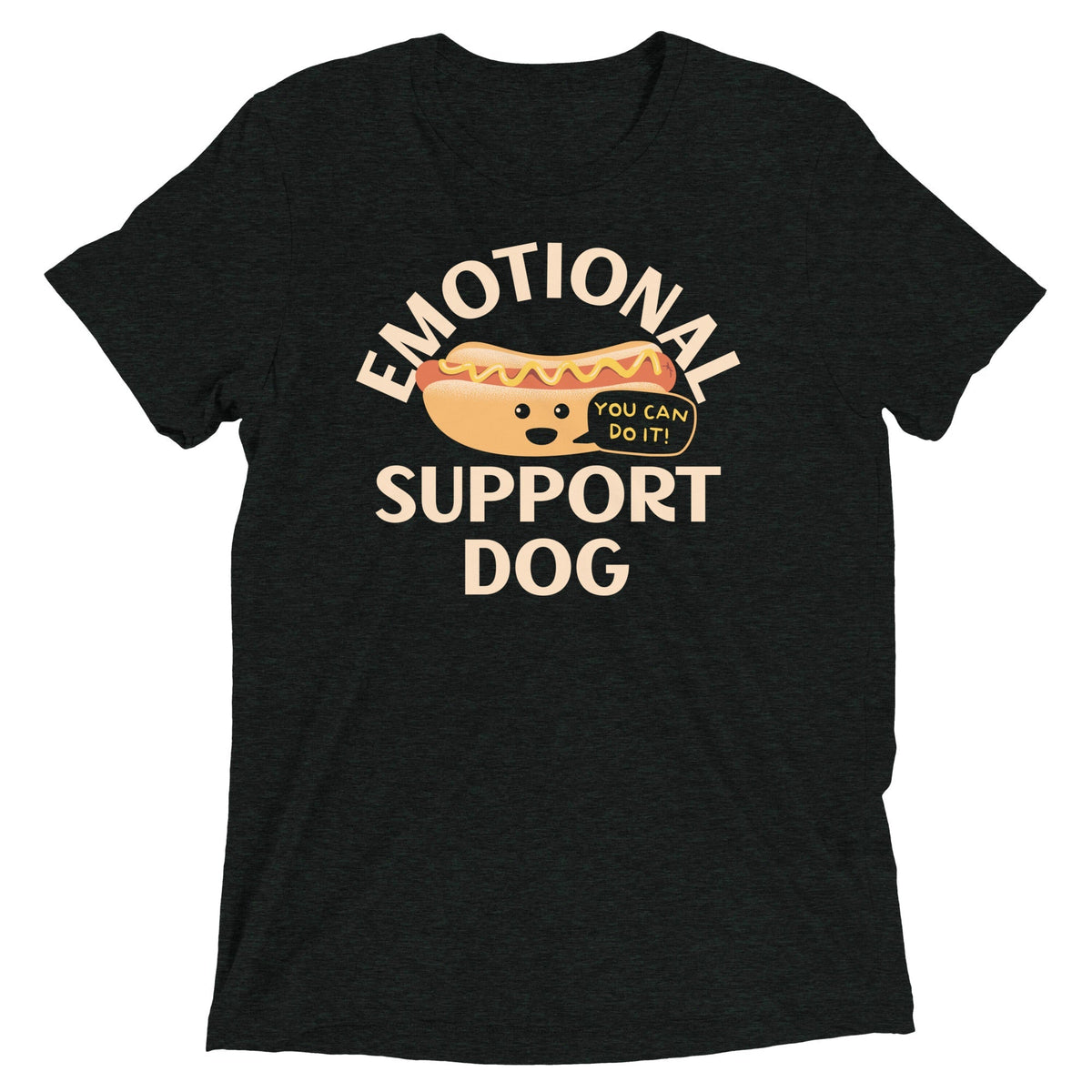 Emotional Support Dog Men's Tri-Blend Tee