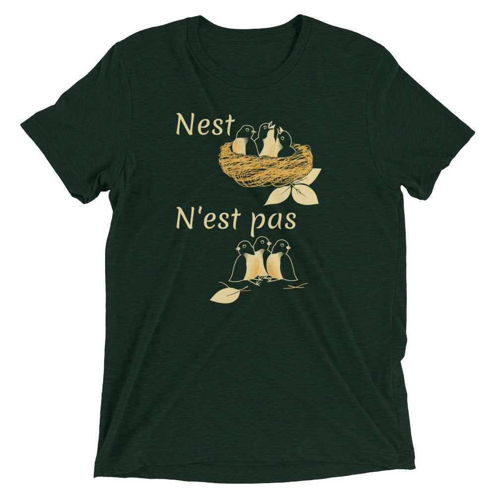 Nest N'est Pas Men's Tri-Blend Tee