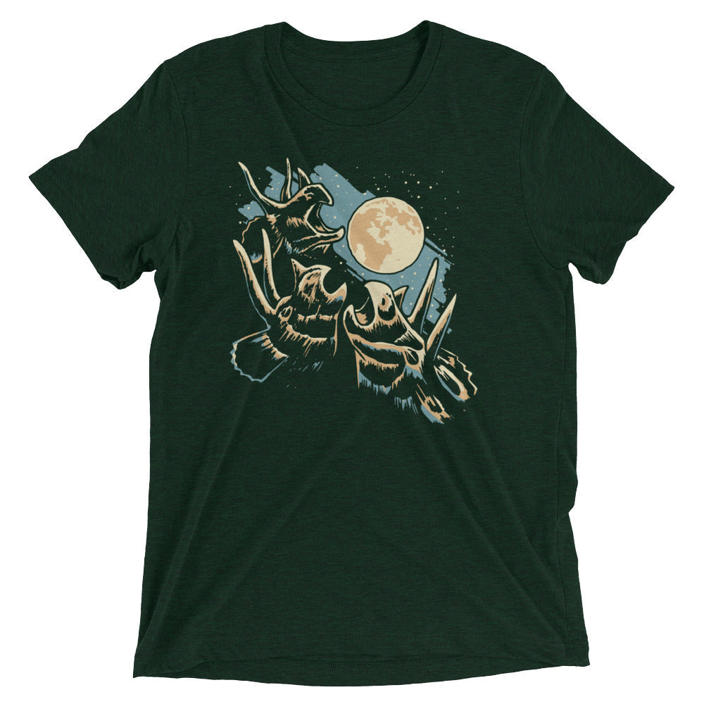 3 Tri Moon Men's Tri-Blend Tee
