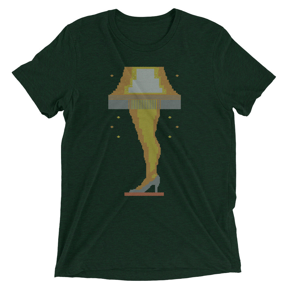 Leg Lamp Sweater Men's Tri-Blend Tee