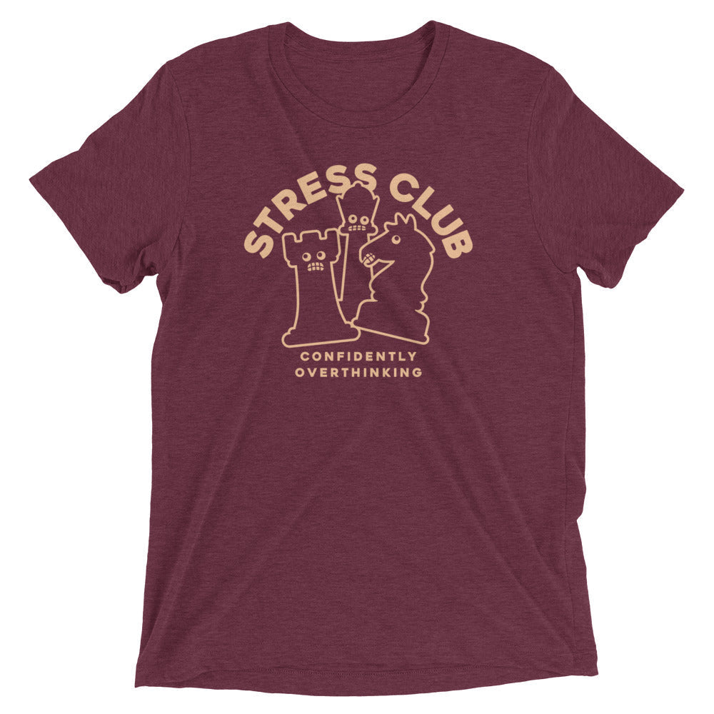 Stress Club Men's Tri-Blend Tee