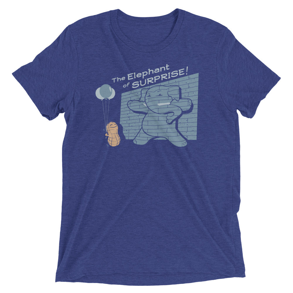 The Elephant of Surprise! Men's Tri-Blend Tee